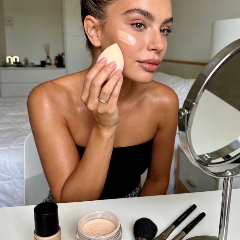 레진 메이크업 스펀지