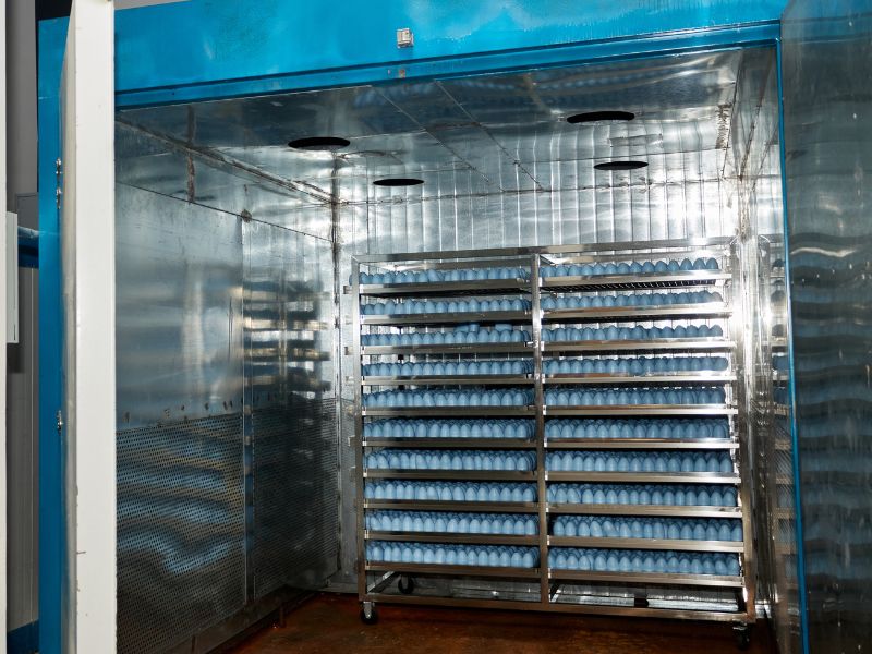 이음새 없는 파운데이션 블렌딩에 이상적인 인체공학적 달걀 모양의 메이크업 스펀지 대량 생산.